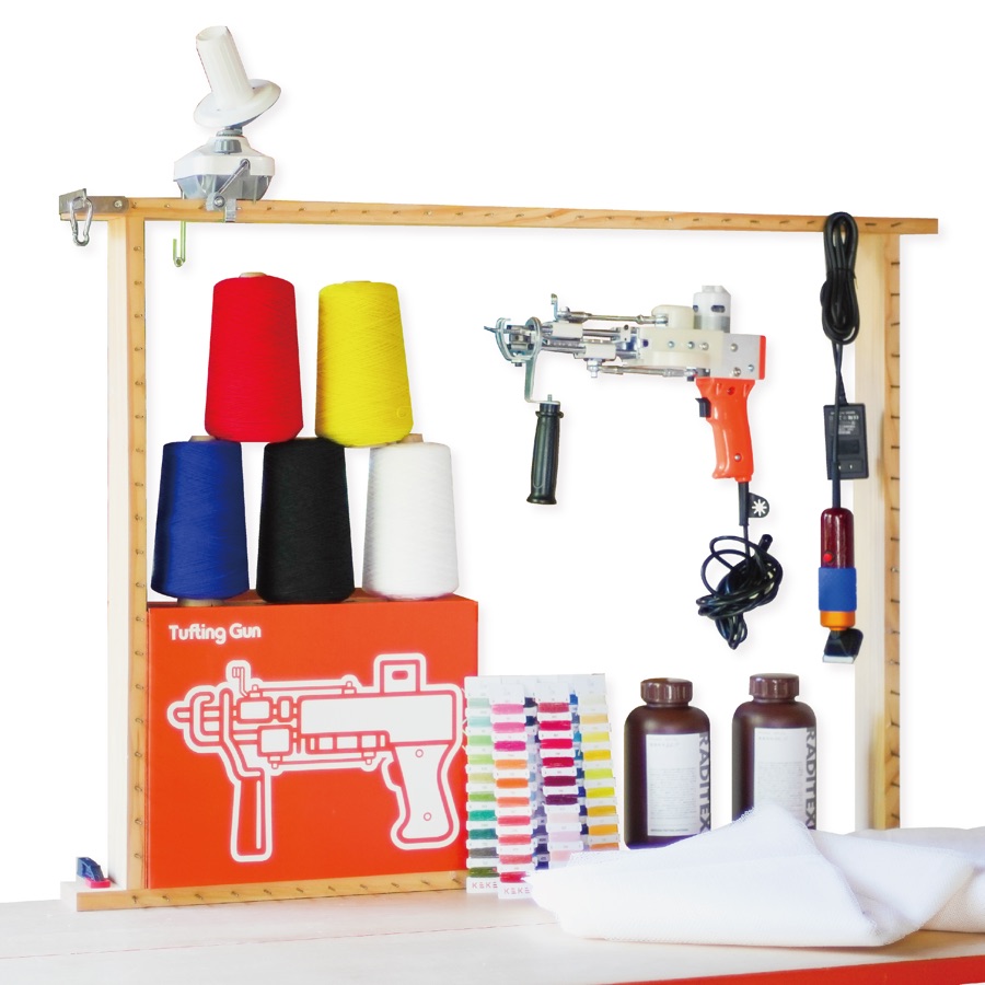 tufting studio KEKEの木枠付きスターターセット