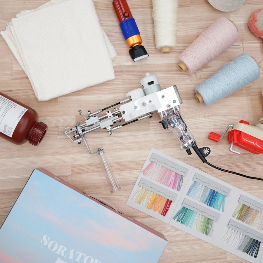 SORATOBU tufting studioのフレーム付きスターターセット